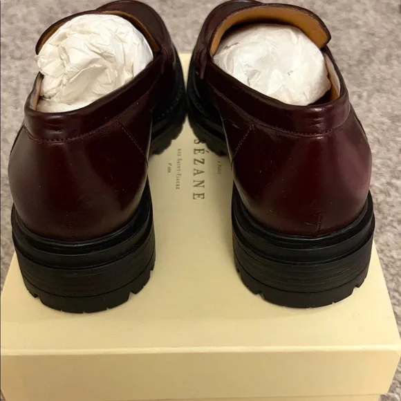 Sezane Albane Leather Loafers size 38 - Picture 5 of 10